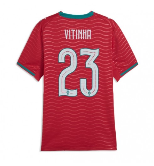 Portugali Vitinha #23 Kotipaita Naisten MM-kisat 2026 Lyhythihainen Portugali Vitinha #23 Kotipaita Naisten MM-kisat 2026 Lyhythihainen